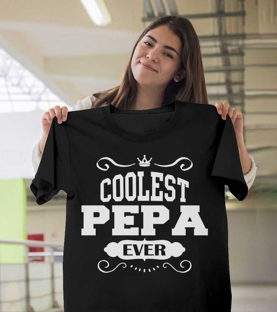 Coolest Pepa Ever Crown T-Shirt