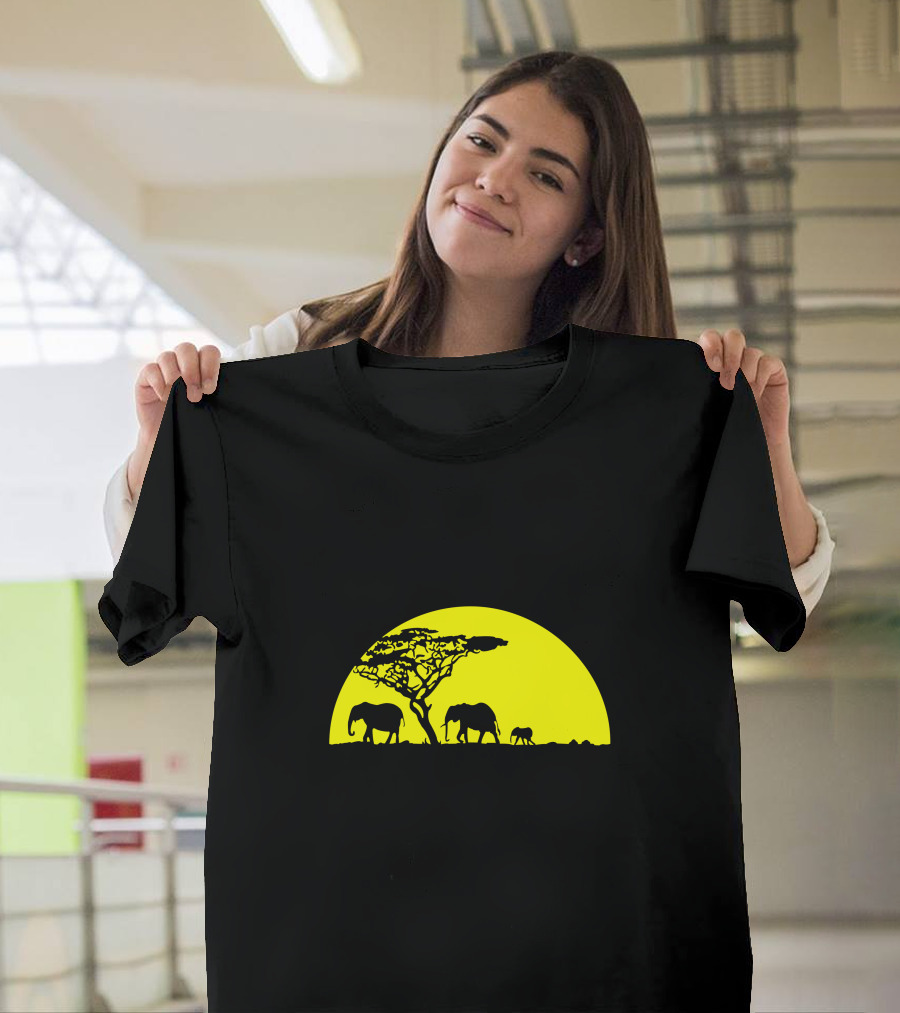 At At Elephant Safari Far From Home T-Shirt