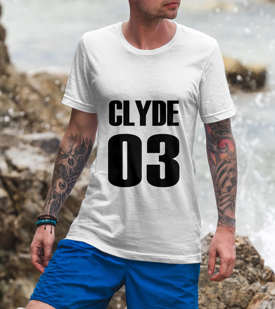 Clyde 03 Bold Number T-Shirt