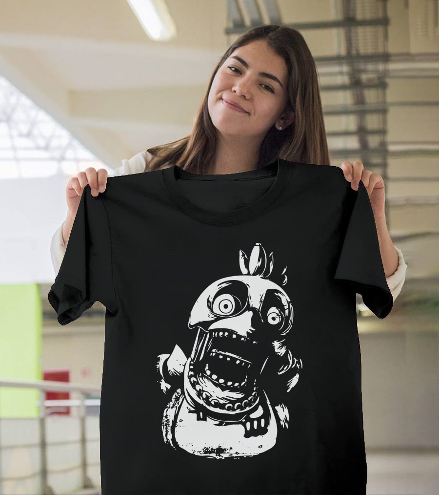 Five Nights At Freddy's Chica Character Distressed T-Shirt