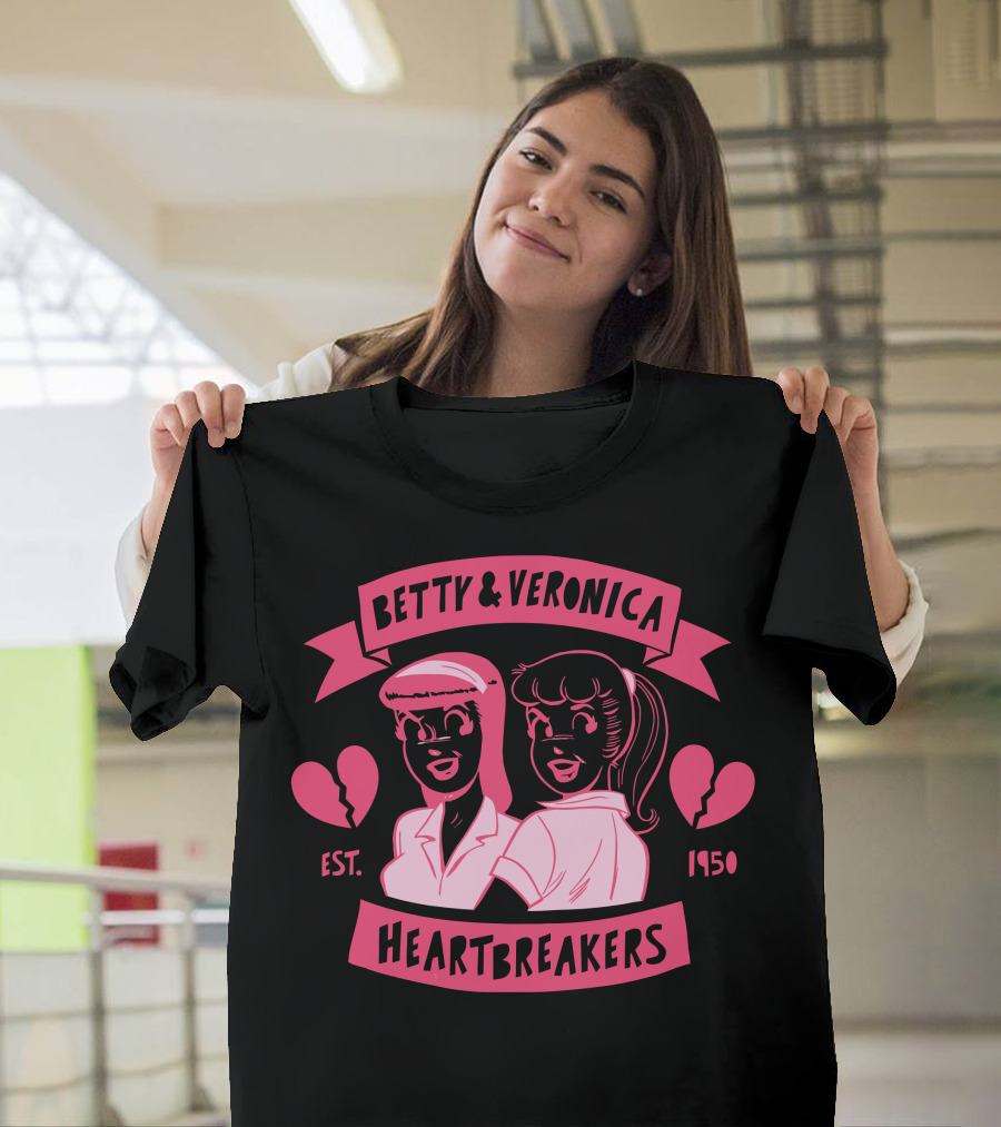 Betty and Veronica Heartbreakers Est. 1950 T-Shirt