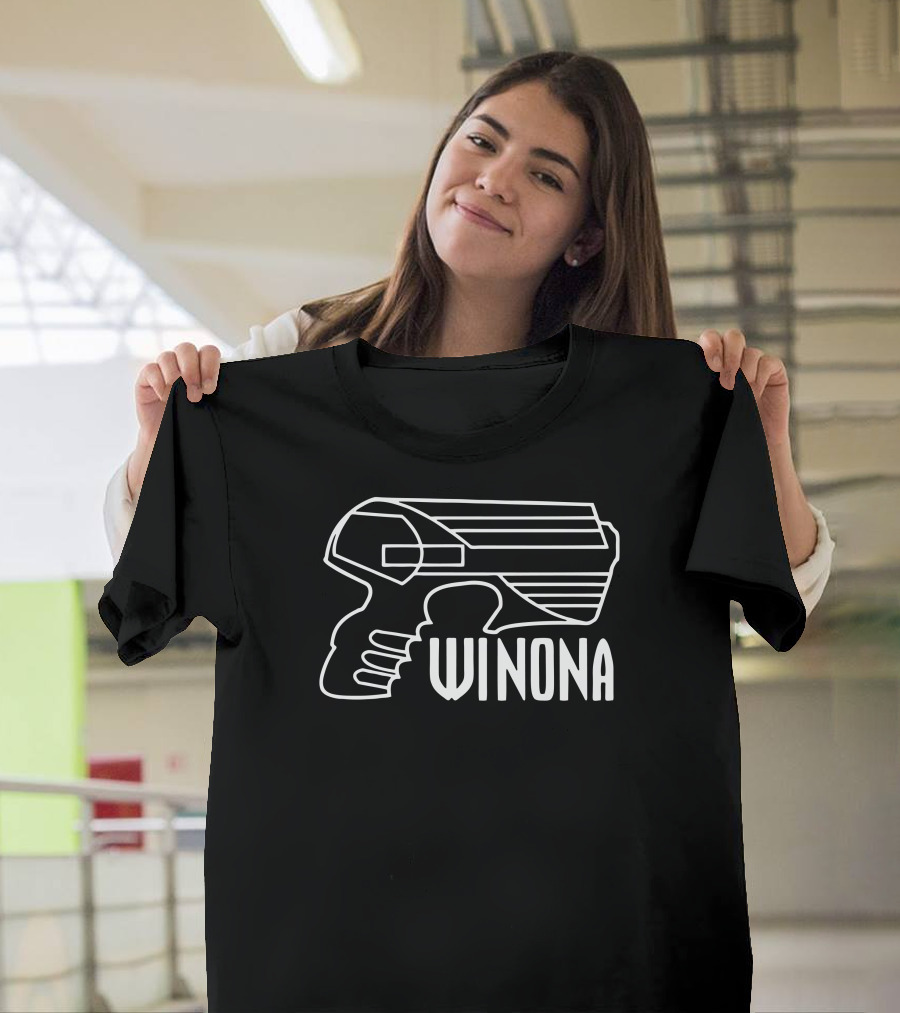 John Crichton Farscape Winona Gun Sci-Fi Prop Replica T-Shirt
