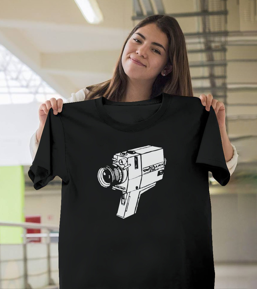 Lights Camera And Action Vintage Film Camera T-Shirt