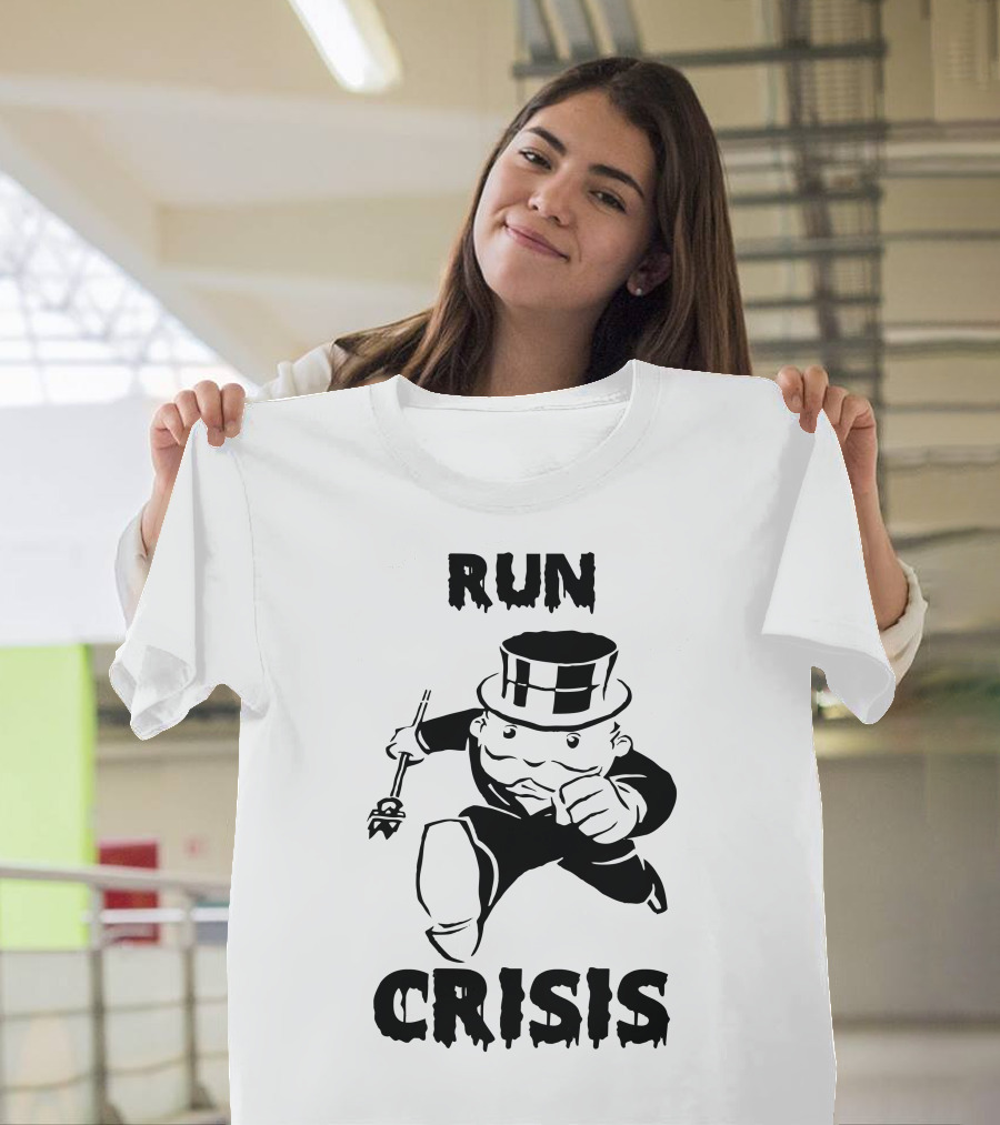 Run Crisis Monopoly Punk T-Shirt