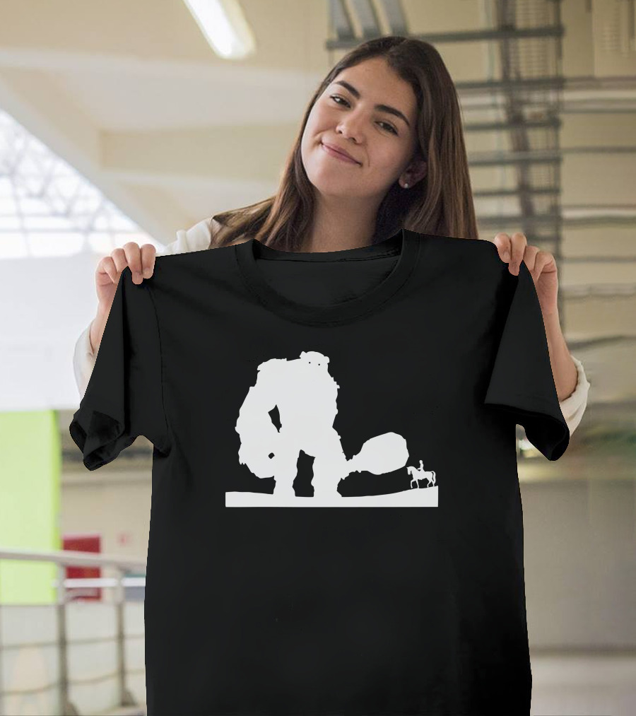 Shadow Of The Colossus Giant and Horse T-Shirt