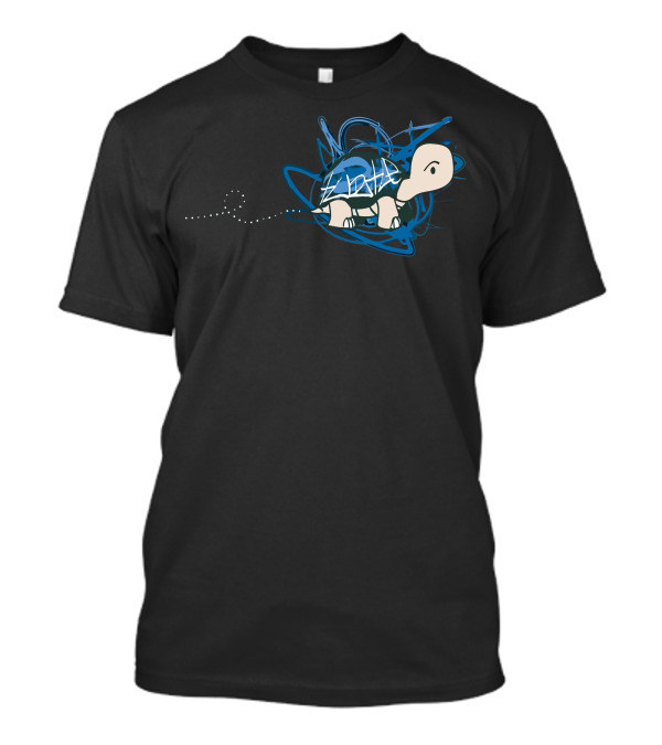 Vandalized Graffiti Turtle Scribble T-Shirt