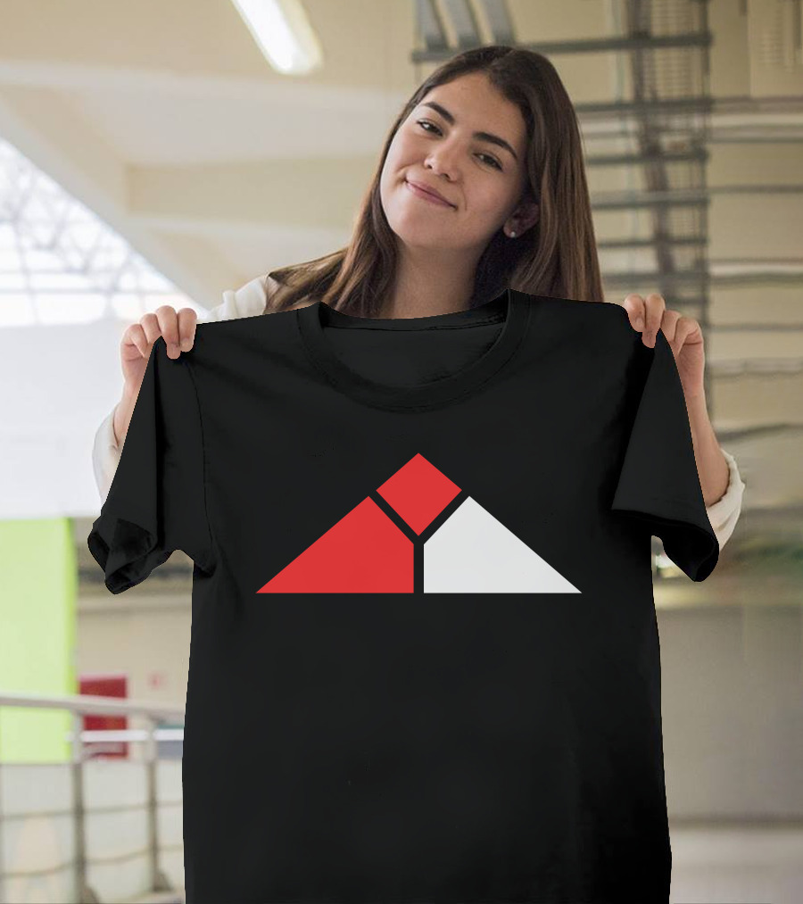 Cyberdyne Systems Logo Tri-Color Red White Black T-Shirt