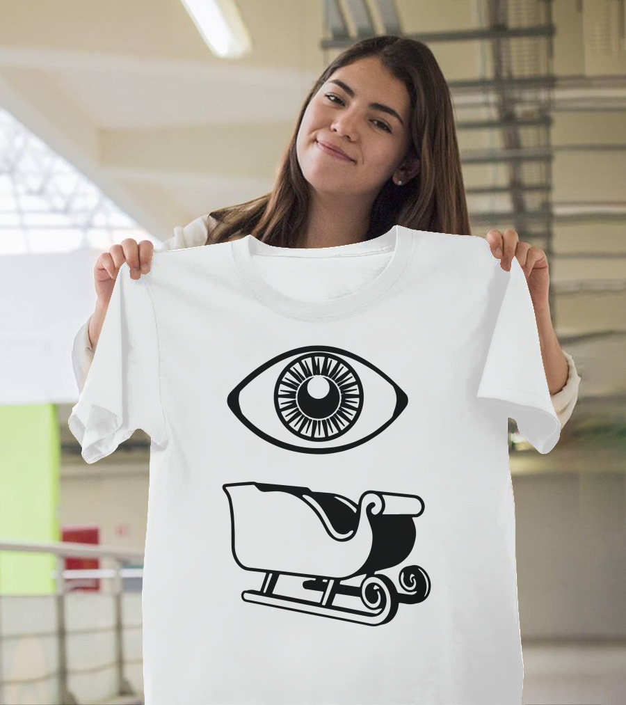 Eye Sleigh Sled T-Shirt