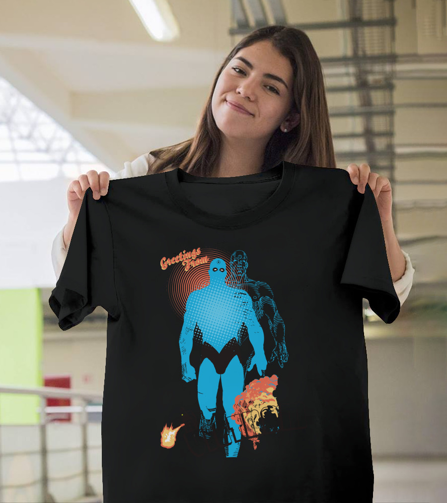 Greetings From Vietnam Dr. Manhattan Explosion T-Shirt
