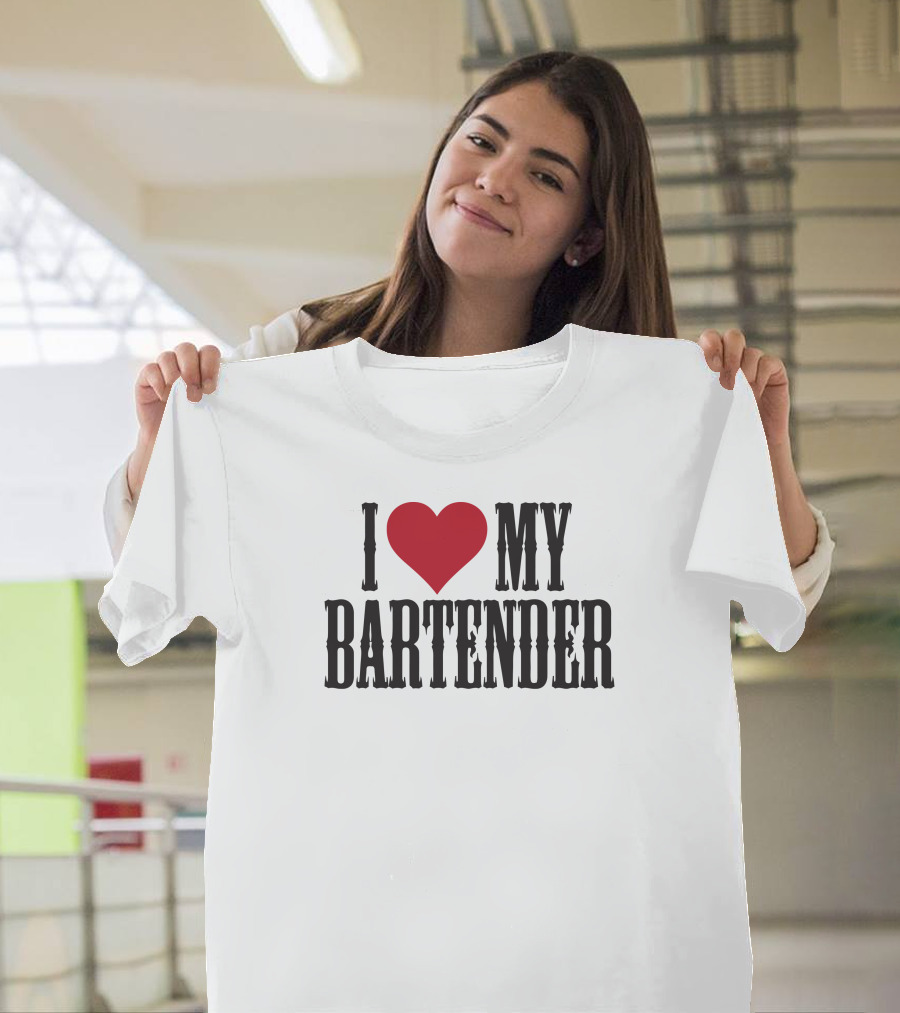 I Heart My Bartender T-Shirt