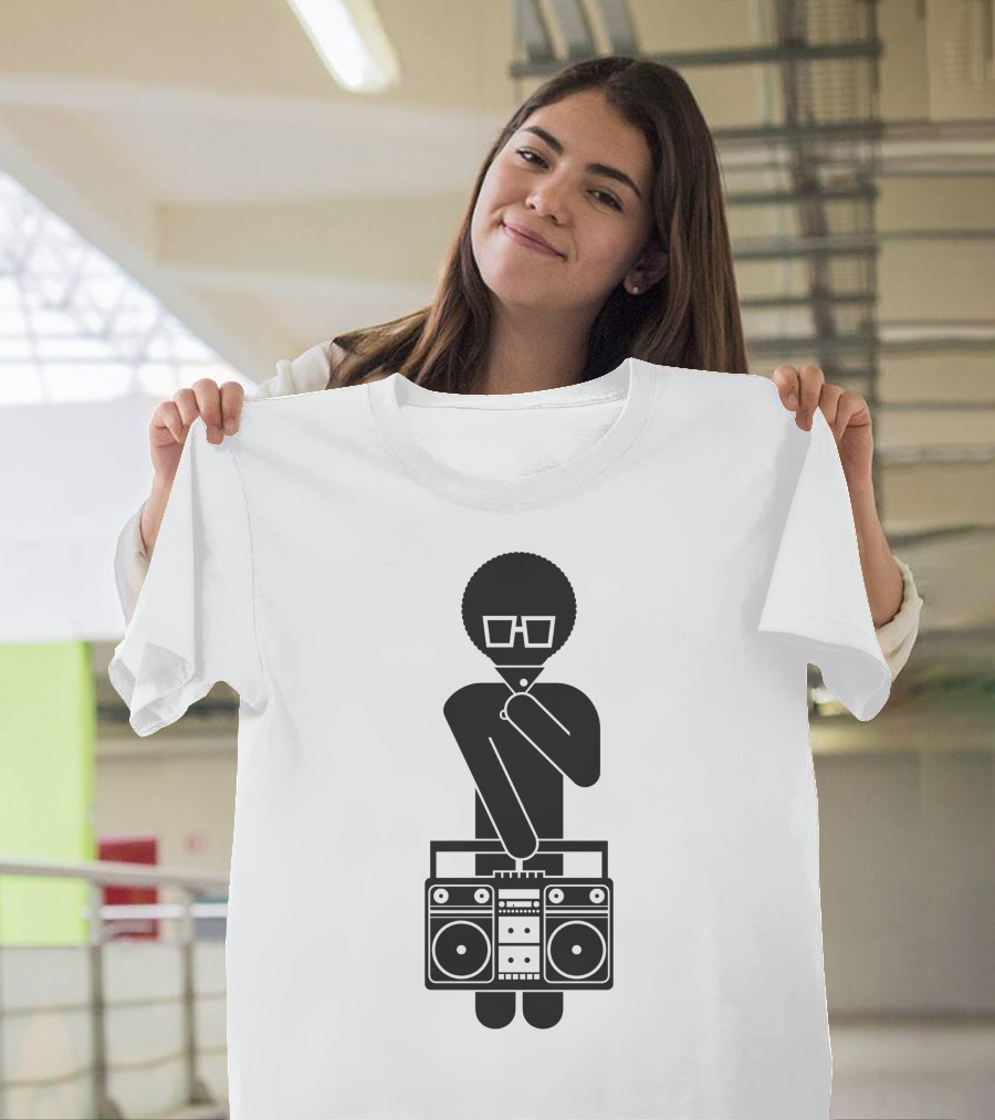 Pre Party Ready Retro DJ Boombox Vibes T-Shirt