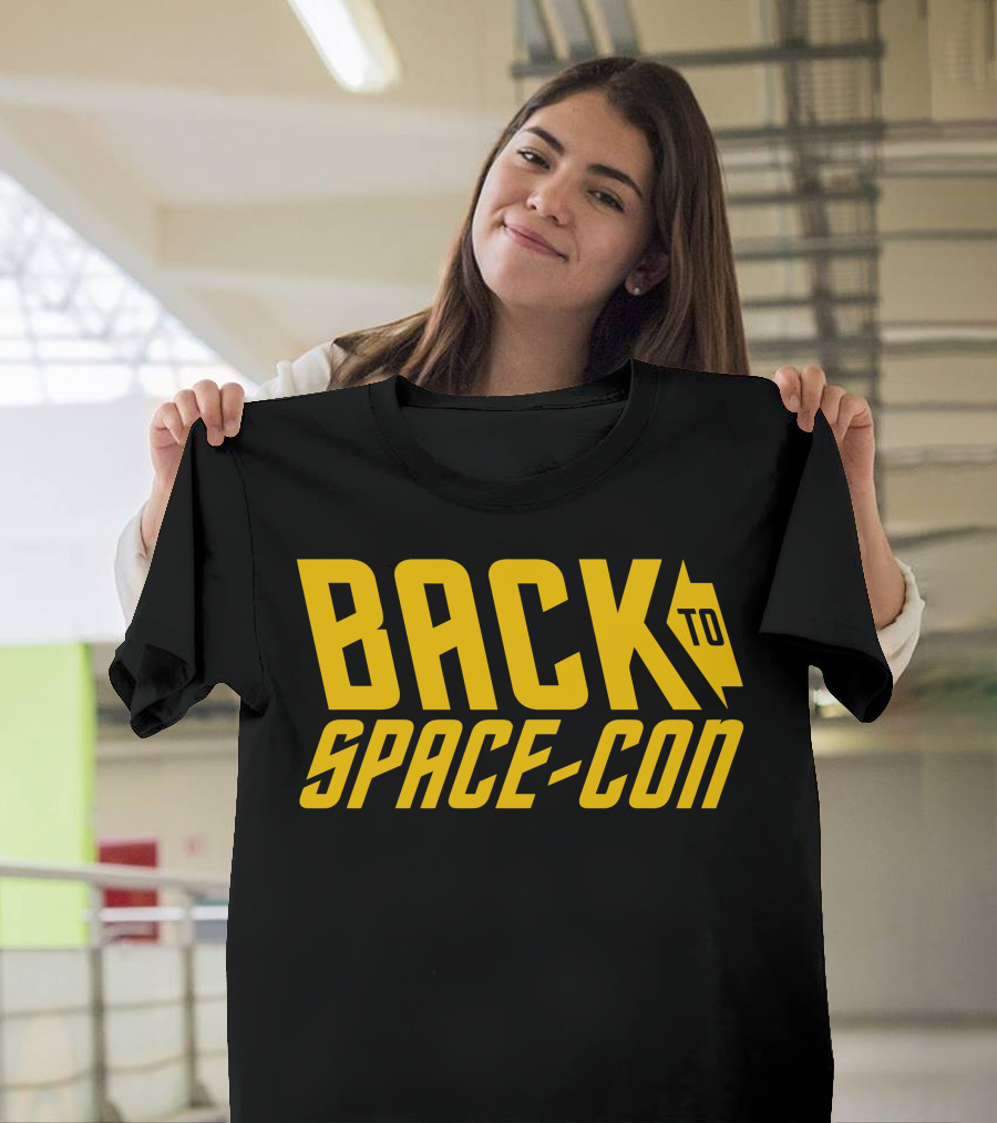 BACK TO SPACE-CON Retro Sci-Fi Event T-Shirt