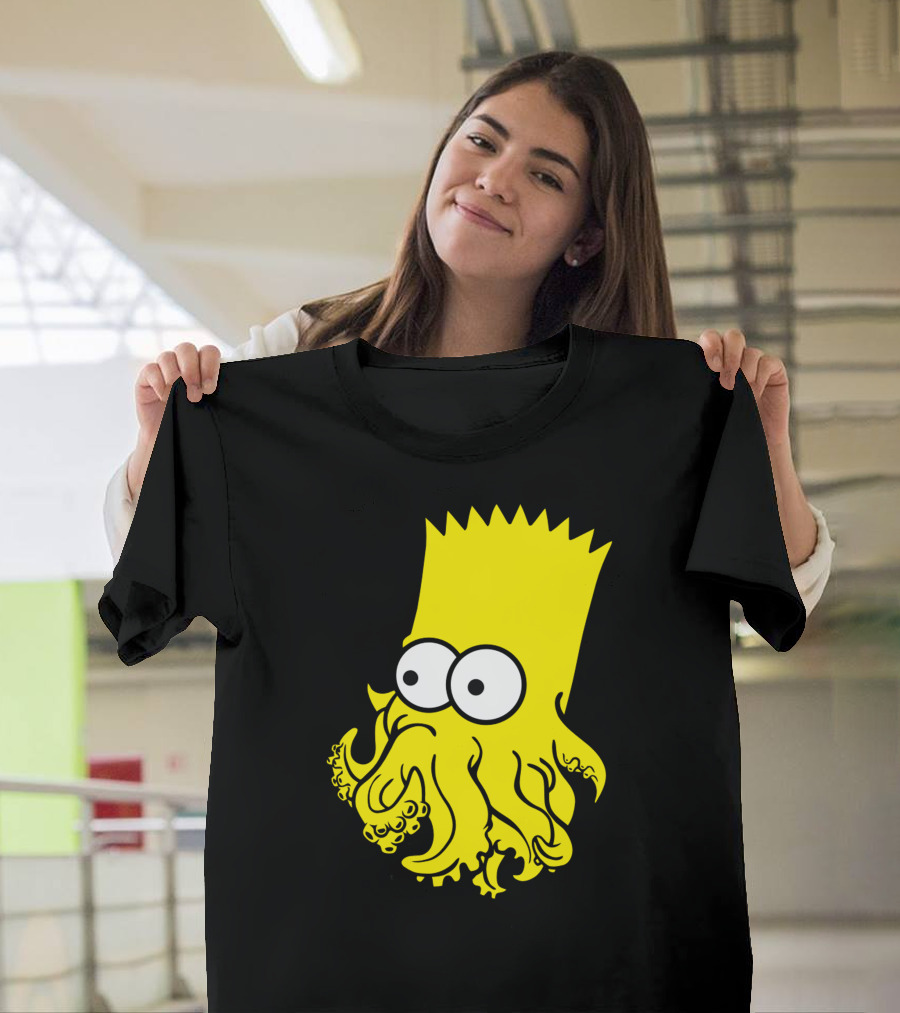 Barthulhu Cthulhu Bart Mashup T-Shirt