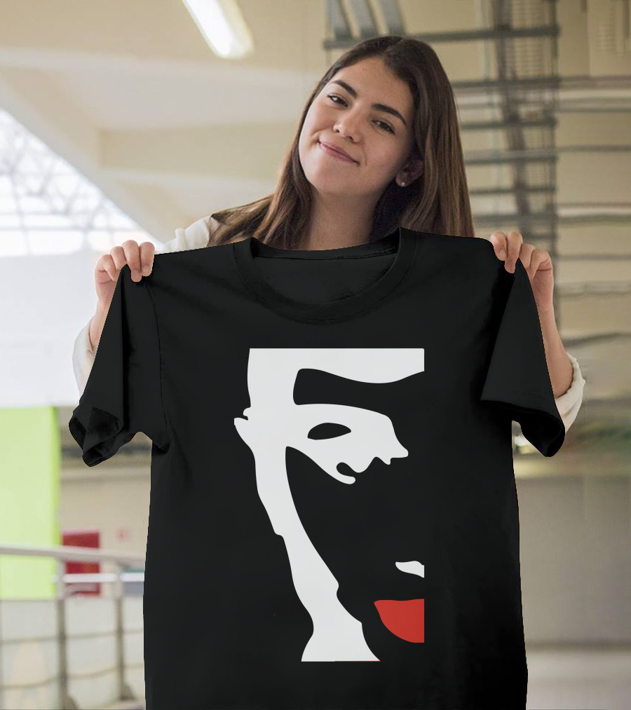 The Courteeners Band Silhouette Red Lips T-Shirt