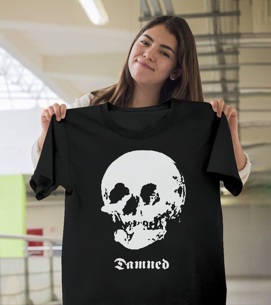 The Damned Skull Icon Stretcher Case Baby T-Shirt