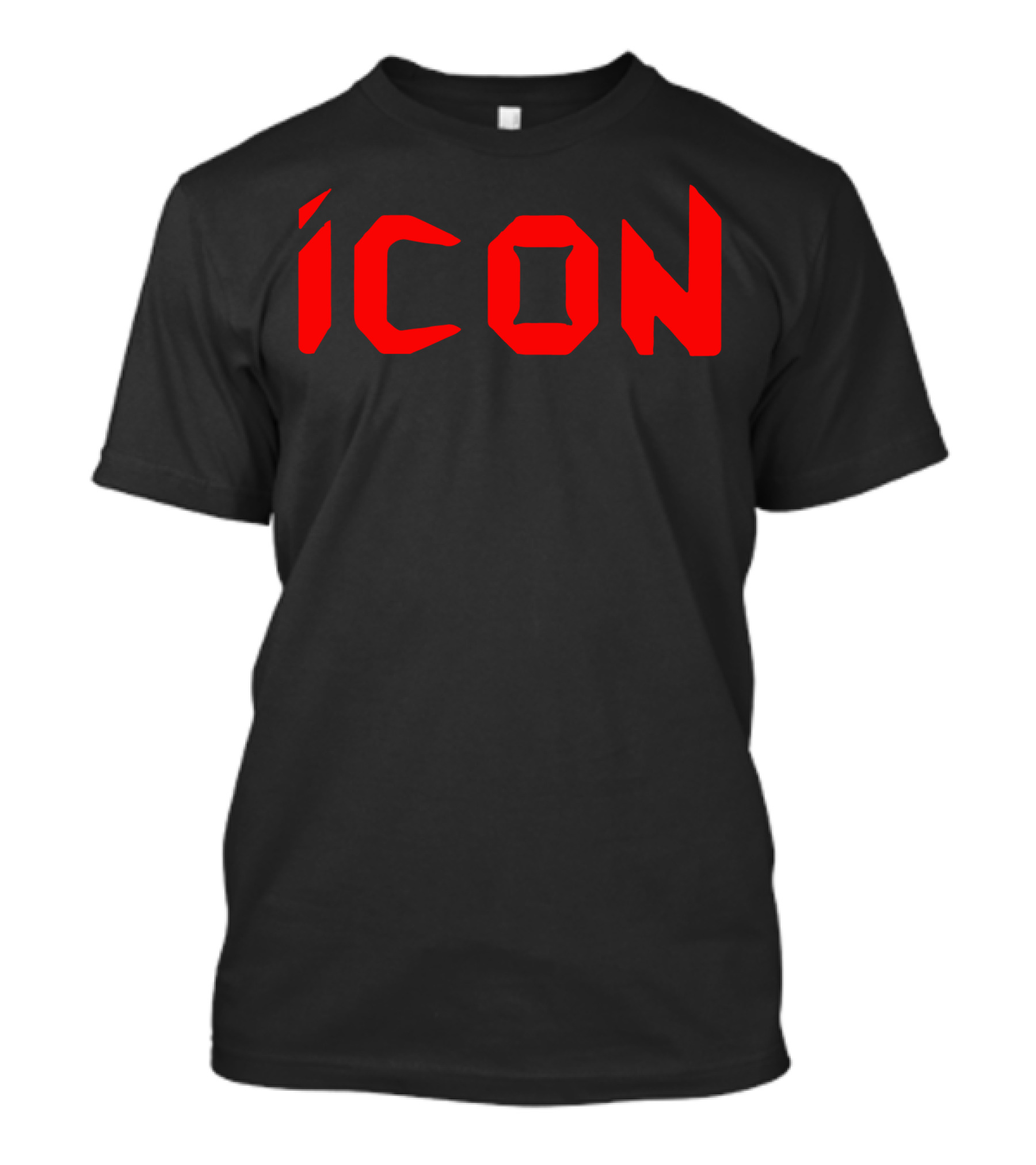ICON Bold Red Lettering T-Shirt