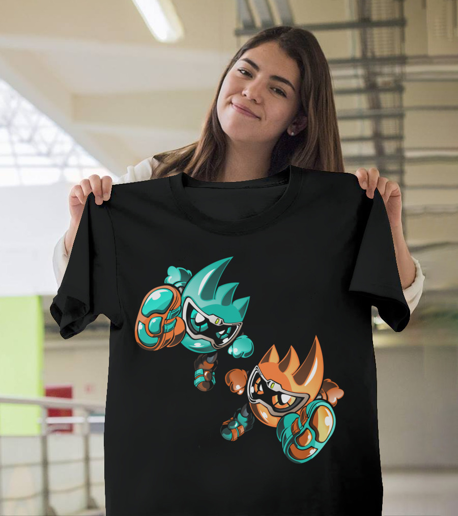 Kamen Rider Ex Aid Mighty Brothers Double Heroic Action T-Shirt