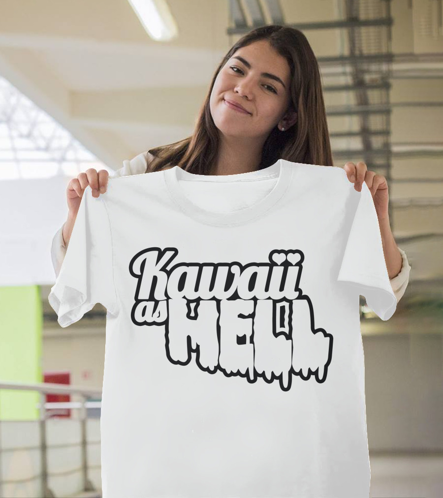 Kawaii As Hell Gothic Drip T-Shirt