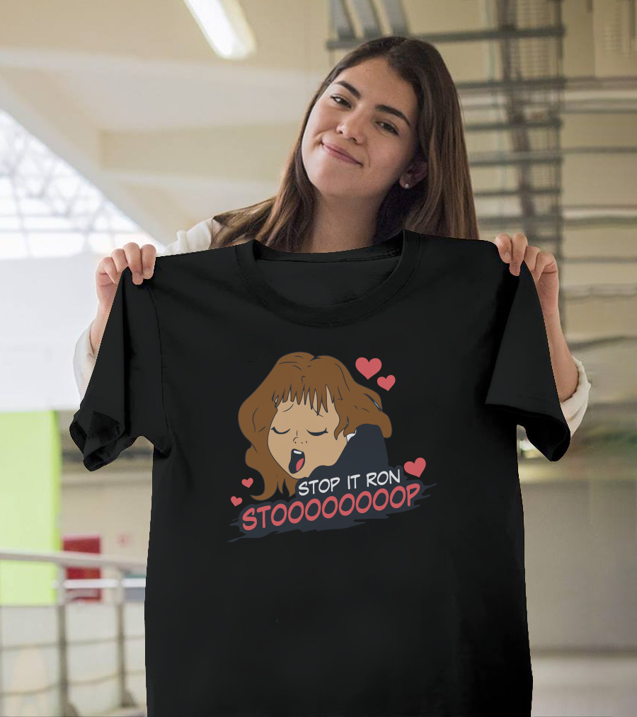 Stop It Ron STOOOOOOOOP Heart Expressions T-Shirt