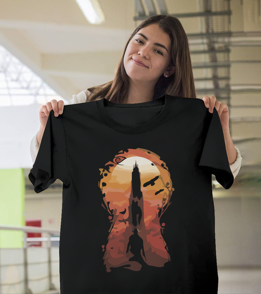 The Wind Through The Keyhole Dark Tower Sunset T-Shirt