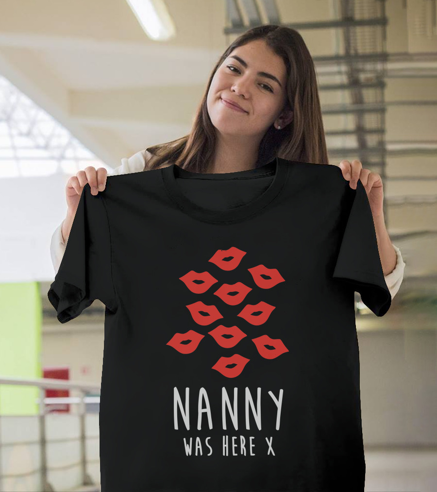 Nanny Was Here X Red Lips T-Shirt