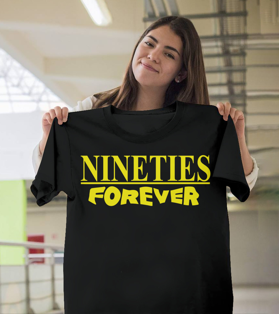 Nineties Forever Bold Yellow T-Shirt