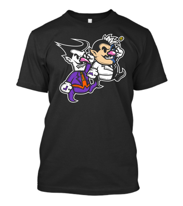 Paper Gotham Villains Cartoon Mashup T-Shirt