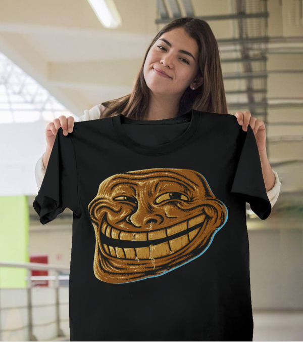 Problem Face Troll Meme Gold Edition T-Shirt