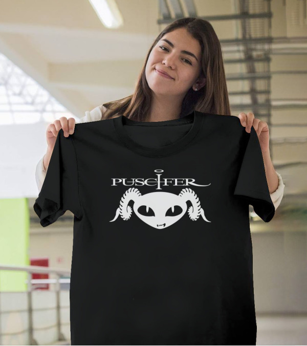 Puscifer Alien Head Logo With Devil Horns T-Shirt