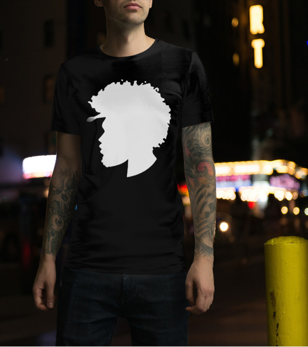 Questlove Afro Silhouette The Roots Rap T-Shirt