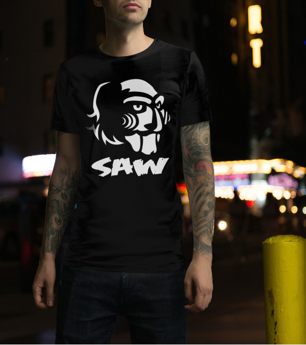 Saw Puppe Horror Mask T-Shirt