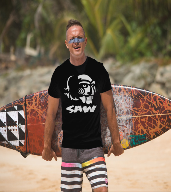 Saw Puppe Horror Mask T-Shirt