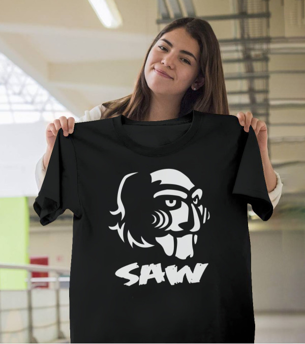 Saw Puppe Horror Mask T-Shirt