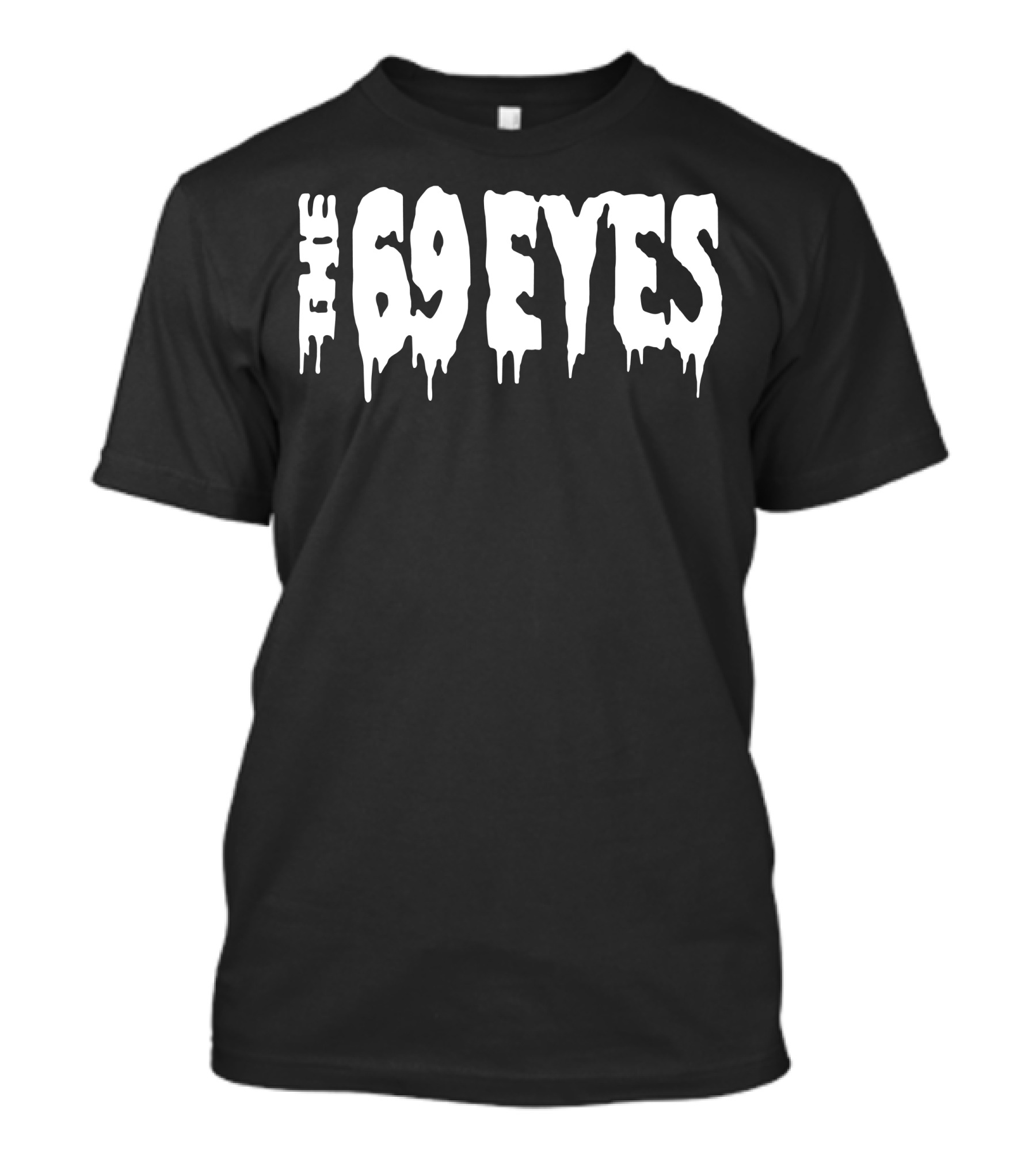 The 69 Eyes Band Gothic Drip Font T-Shirt
