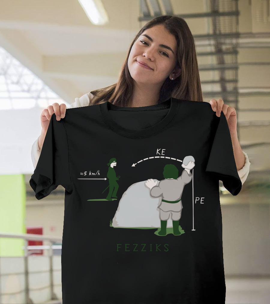 Brute Squad Science Physics Fezziks KE PE Iconic Scene T-Shirt