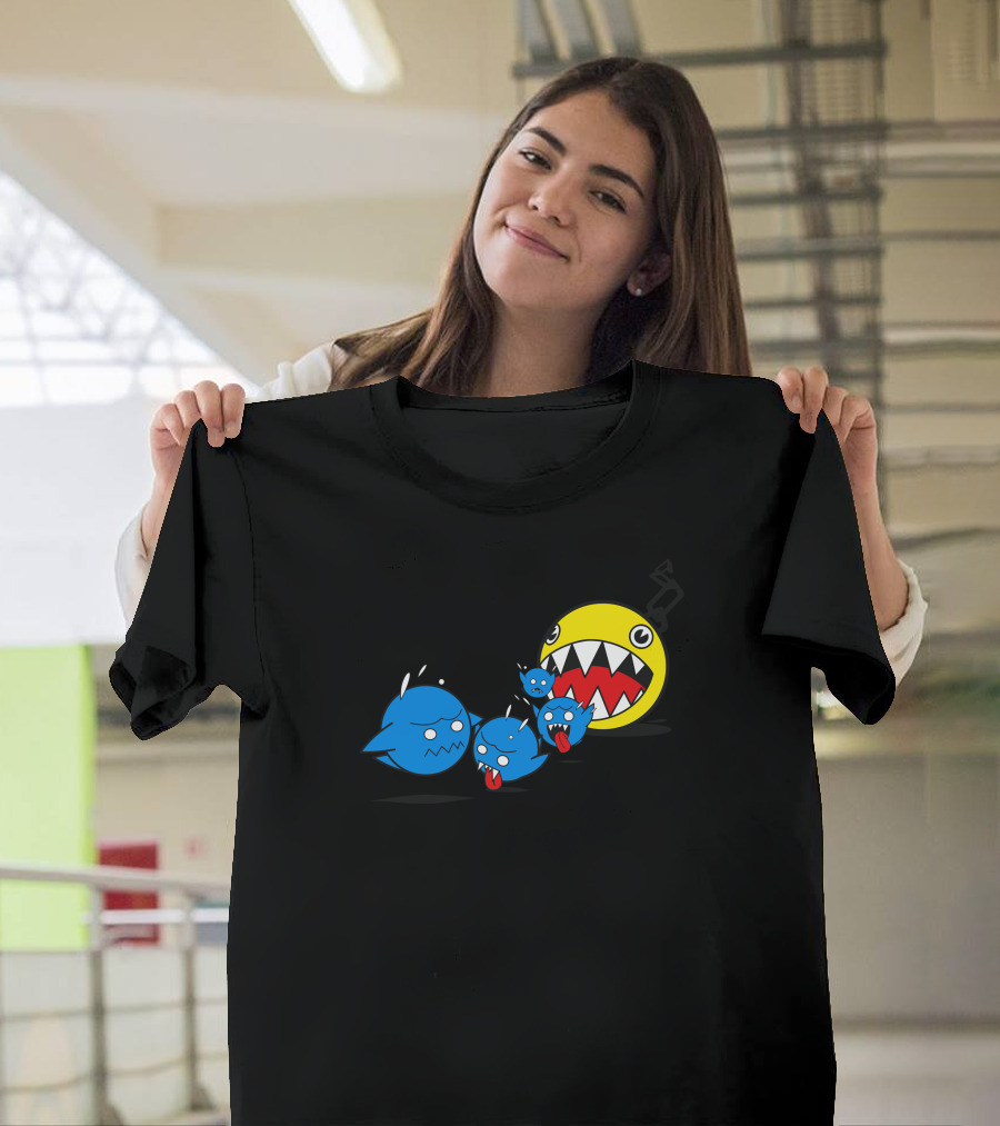 Pac Chain Comp Retro Monster Chase T-Shirt