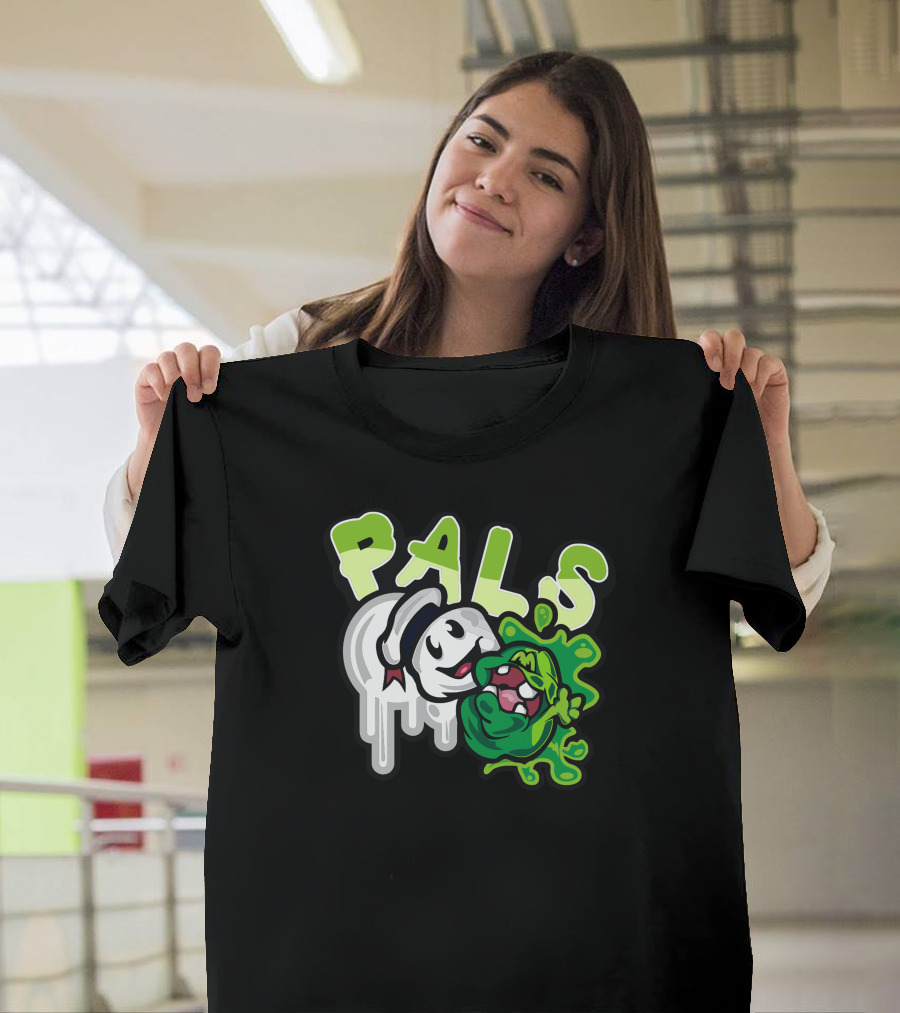 Pals Stay Puft and Slimer Ghostbusters Collaboration T-Shirt