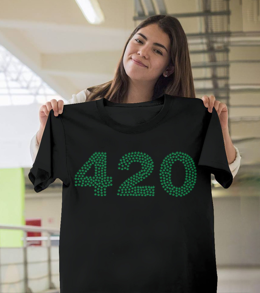 Marijuana Leaf 420 T-Shirt