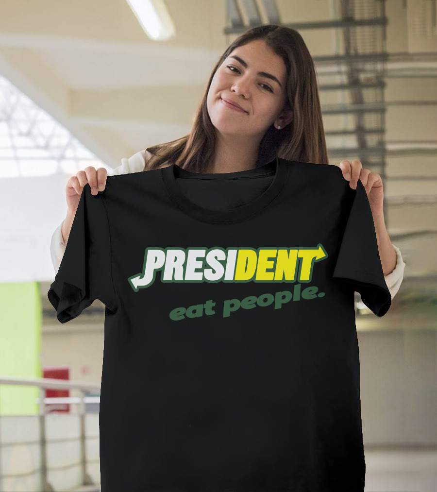 PRESIDENT Eat People Subway T-Shirt