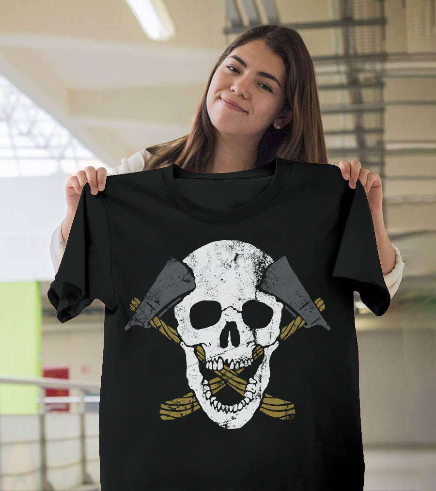 Skull and Crossed Axes T-Shirt