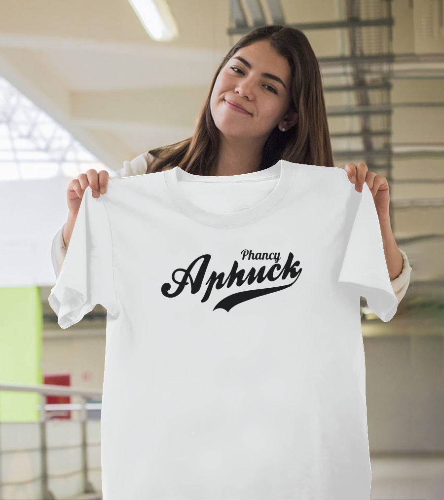 Phancy Aphuc ApHuck Vintage Script T-Shirt