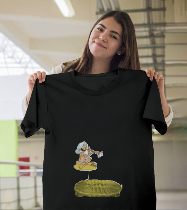 Snake Charmer Basket T-Shirt