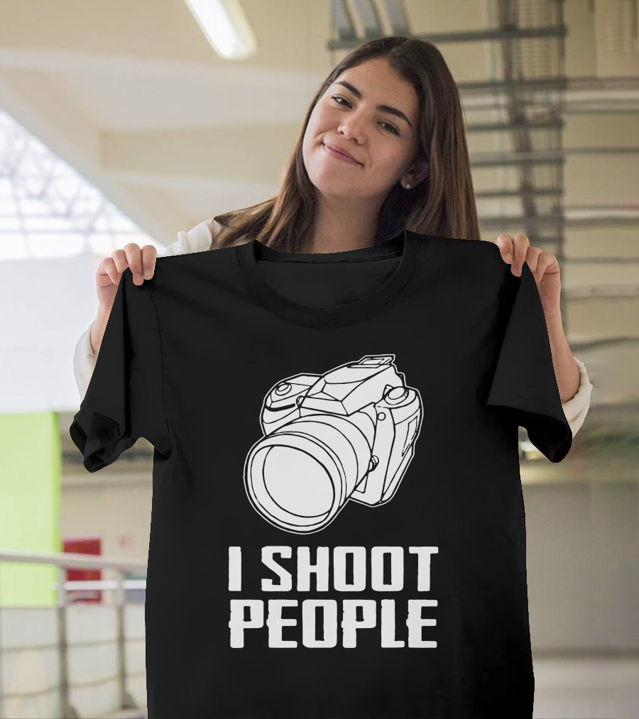 Digital Camera I Shoot People T-Shirt