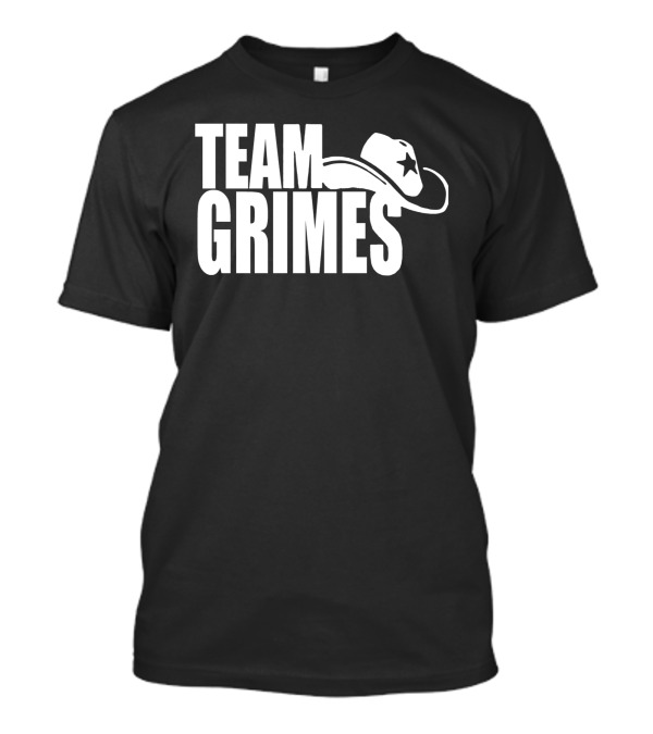 Team Grimes Walking Dead Rick Hat Star T-Shirt