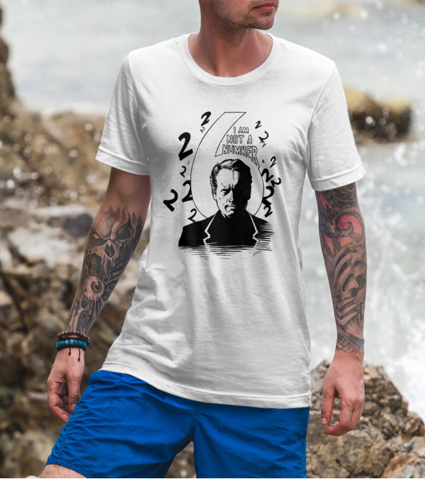 I Am Not A Number Six Vintage The Prisoner Series Character T-Shirt