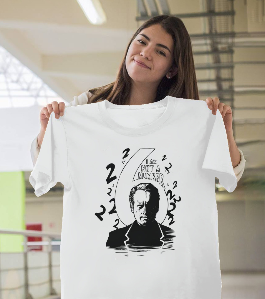 I Am Not A Number Six Vintage The Prisoner Series Character T-Shirt