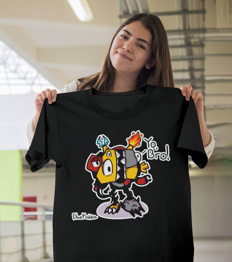 Monster Murp Yo Bro Cartoon by BlueMoshko T-Shirt