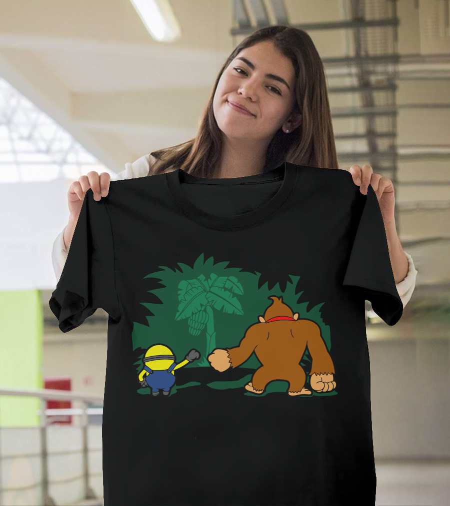 Minion and Donkey Kong Banana Adventure T-Shirt