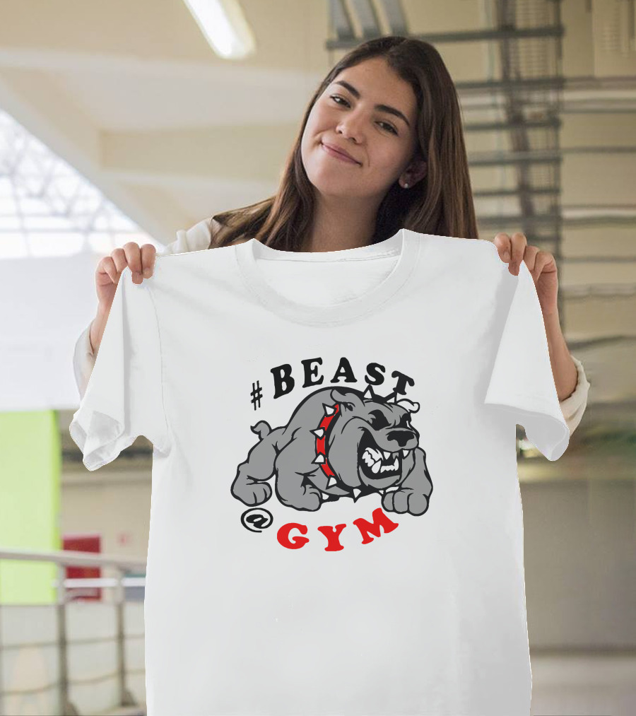 BEAST @ GYM Bulldog T-Shirt