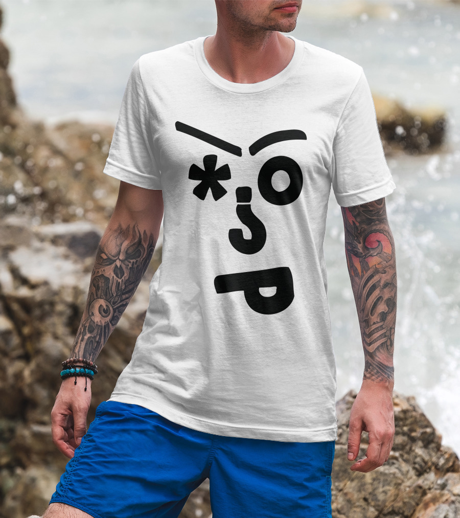 Bio Handmade Asterisk Exclamation Face Expression T-Shirt